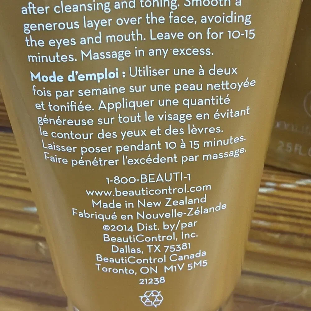 BeautiControl Nutri-Rich Nourishing Masque,Apricot Kernel Oil&Moringa Butter2.5